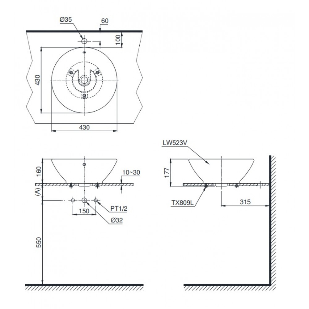 ban-ve-lavabo-toto-LT523R