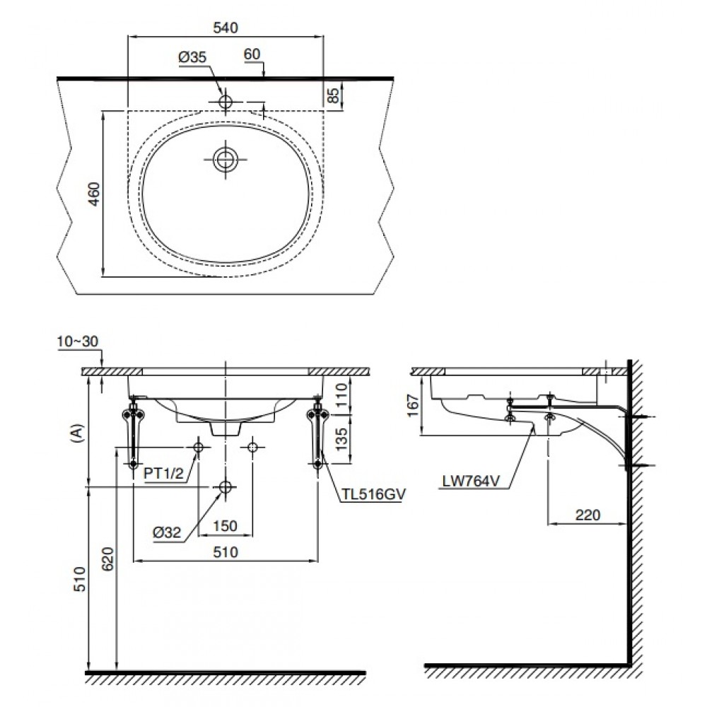 ban-ve-lavabo-toto-lt764