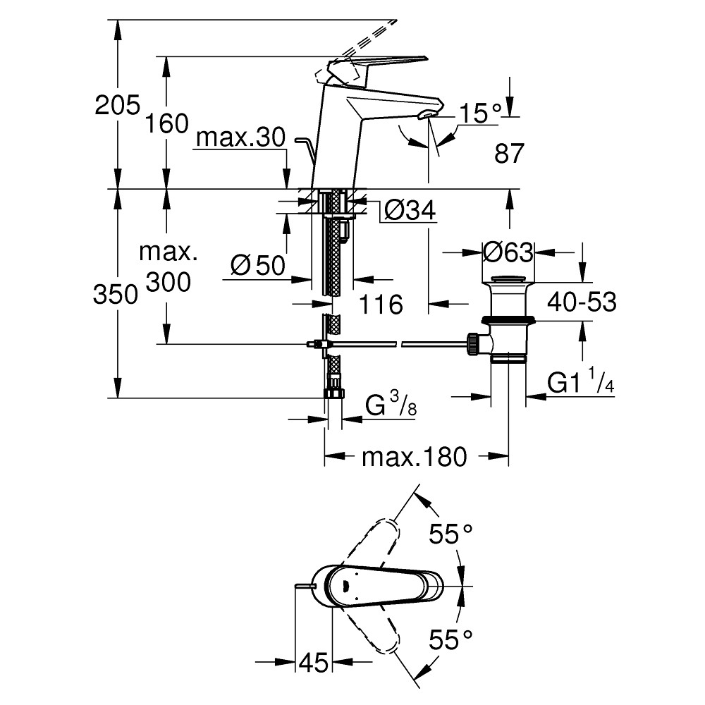 ban-ve-voi-chau-grohe-eurodisc-cosmo-size-s-33190002