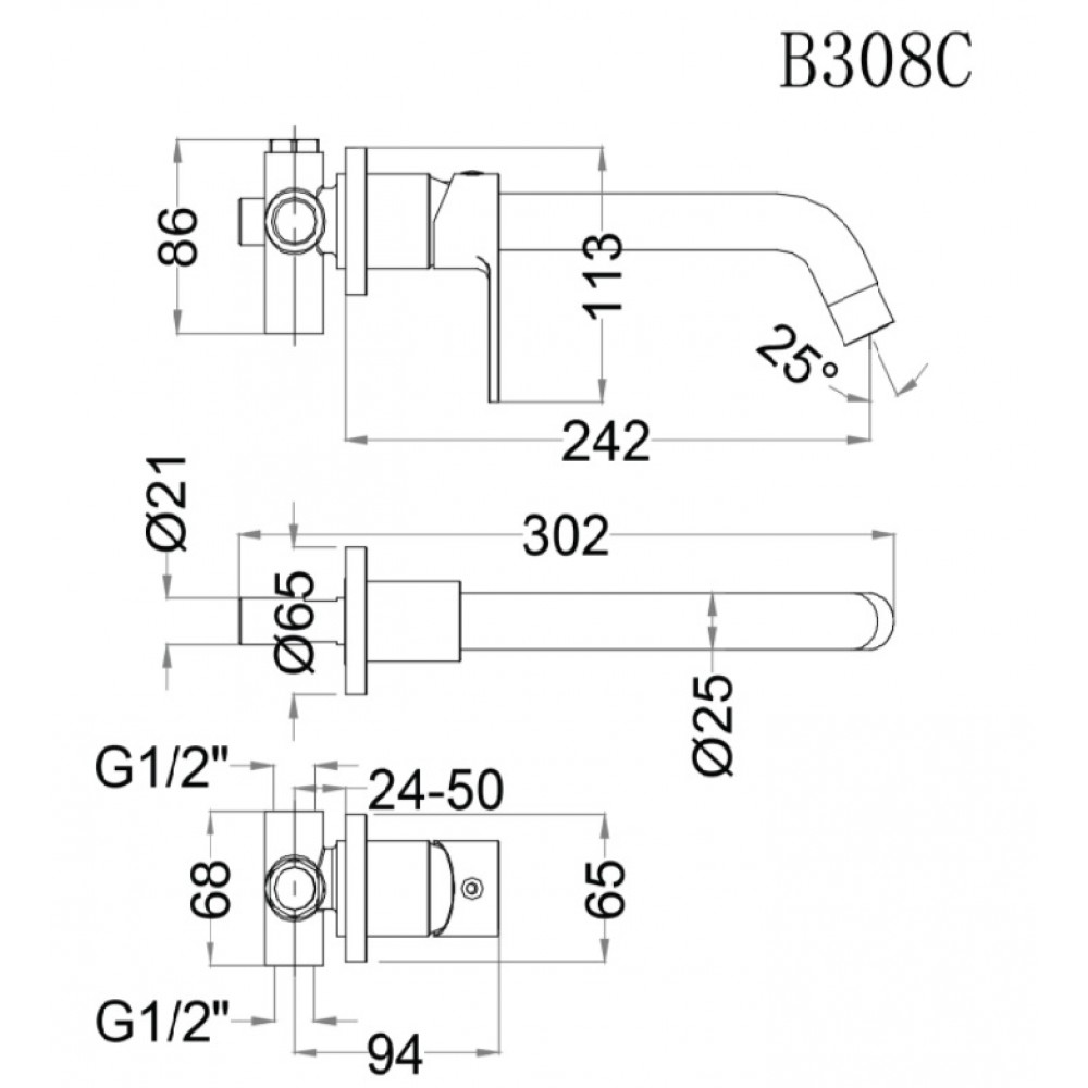 ban-ve-voi-lavabo-nong-lanh-caesar-B308C