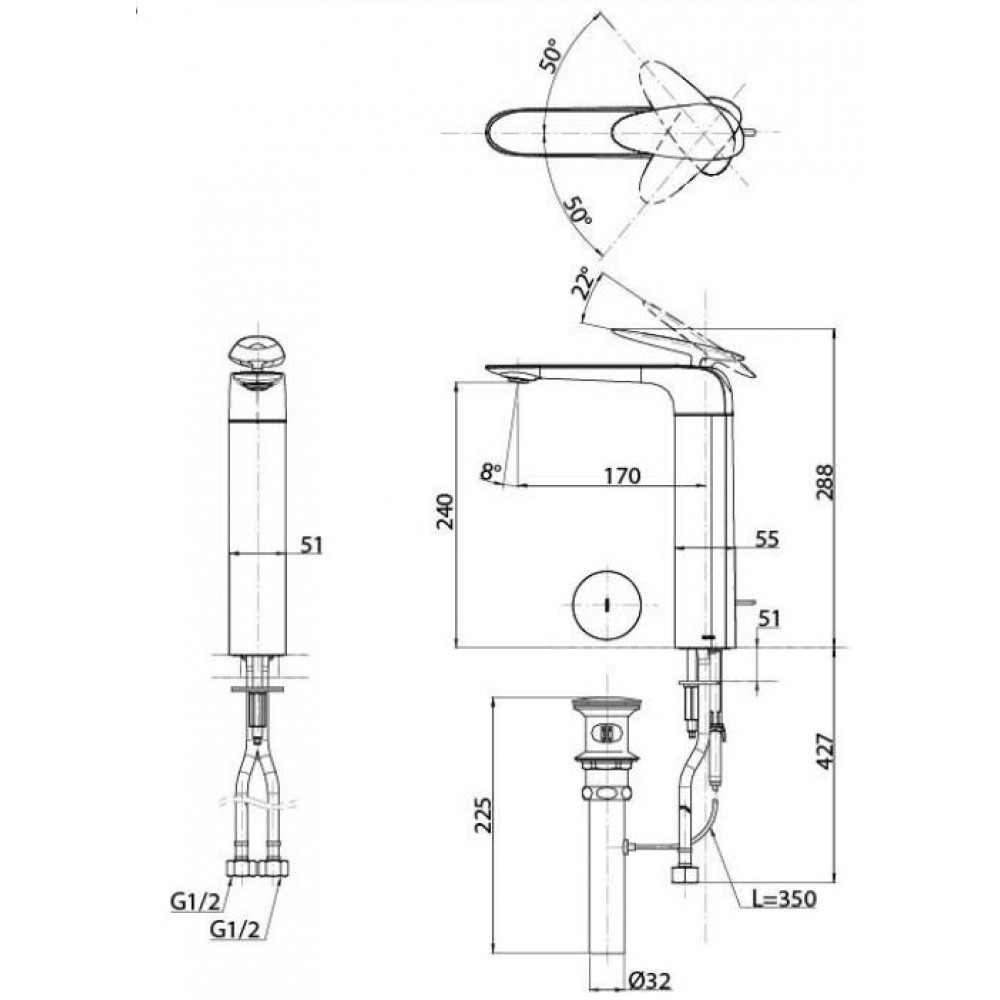 ban-ve-voi-lavabo-toto-TLP03301A1