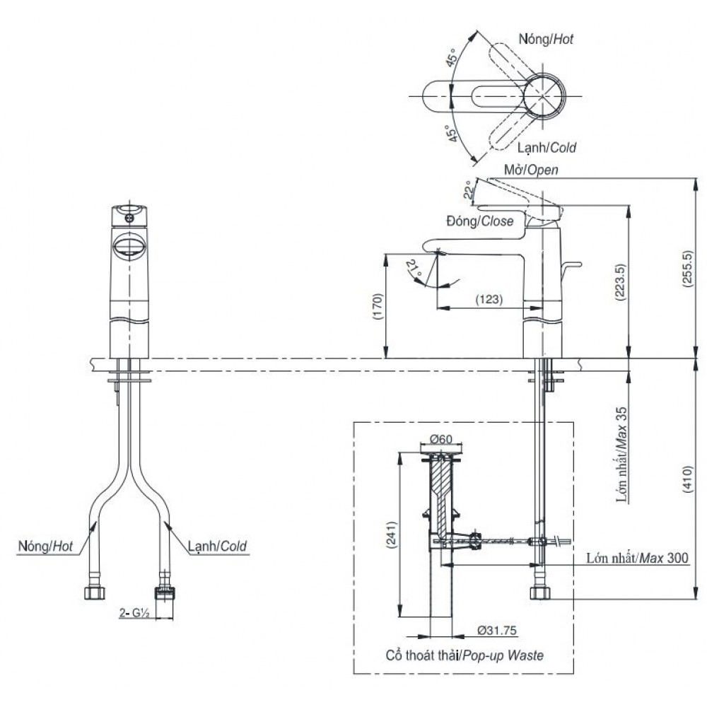 ban-ve-voi-lavabo-toto-TVLM111NS