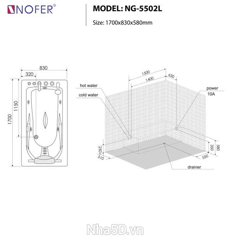ban-ve-bon-tam-nofer-massage-NG5502L