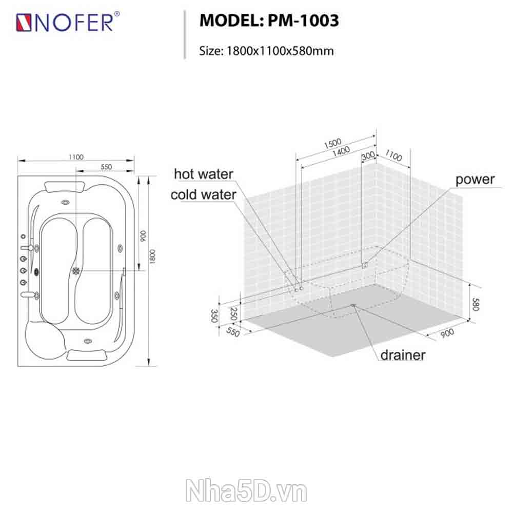 ban-ve-bon-tam-nofer-massage-PM1003