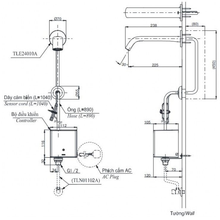 ban-ve-TOTO-TLE24010A